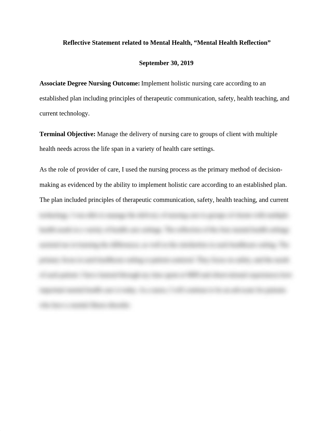 Mental Health Reflection Reflective Statement.docx_d3jx93jb0le_page1