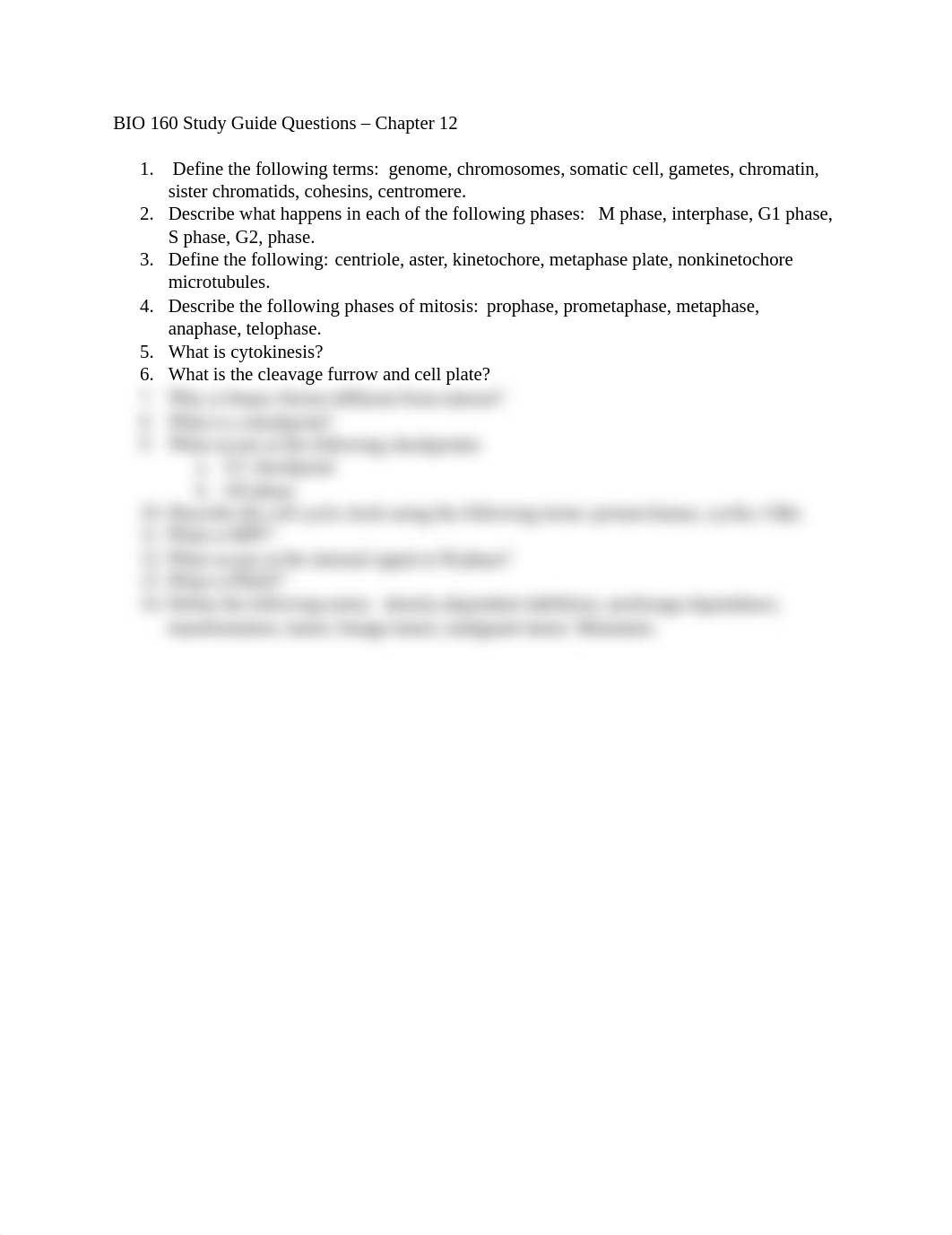 BIO 160 Study Guide Questions - 12_d3k4fayxle7_page1