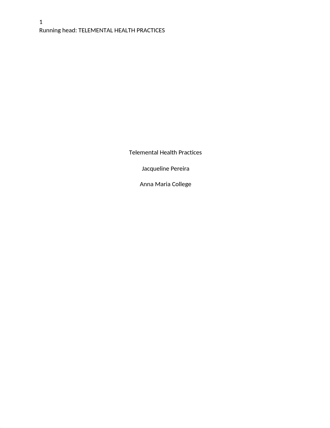 Telemental Health Practices Pereira, J.docx_d3kdaaktauu_page1