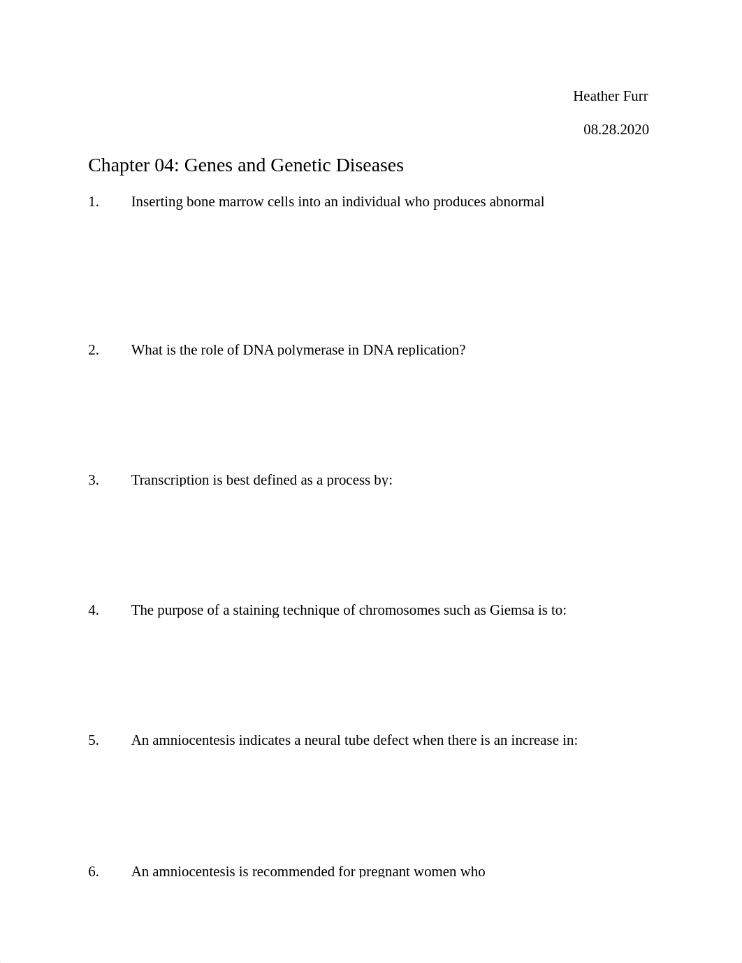 Genes & Gene-Environment Interaction- Study Questions.docx_d3kh0swioxl_page1