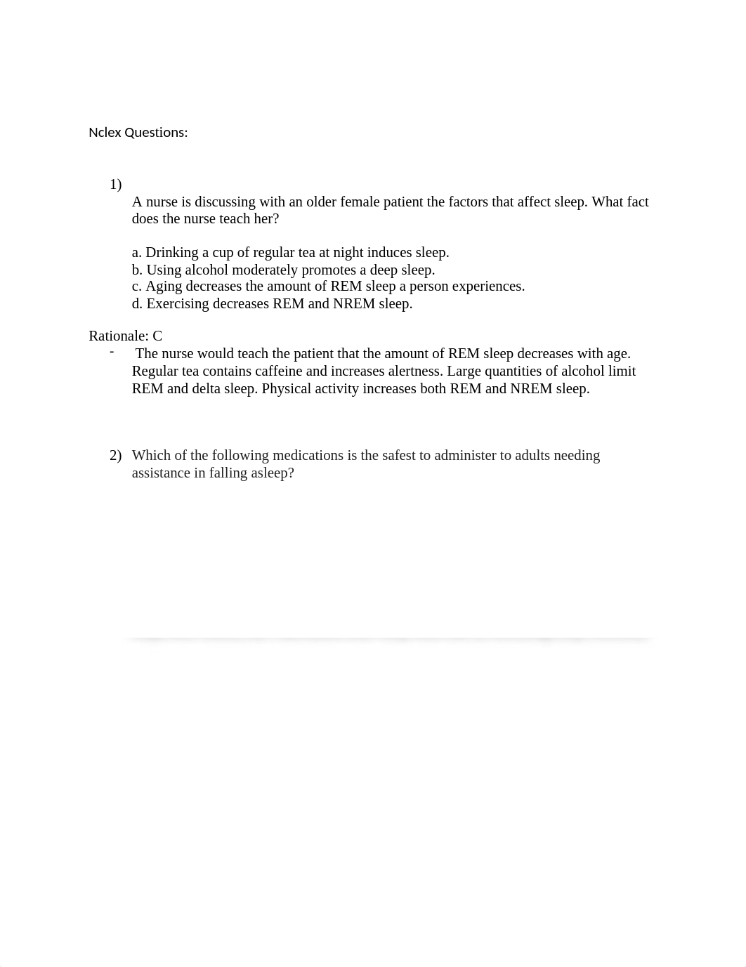 Sleep Nclex questions.docx_d3kp14kj3yk_page1