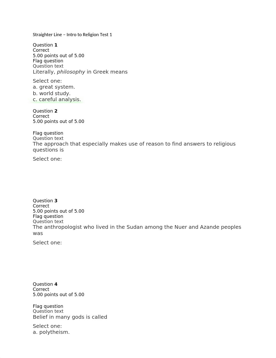 Straighter Line - Intro to Religion Test 1.docx_d3kti8mqczk_page1