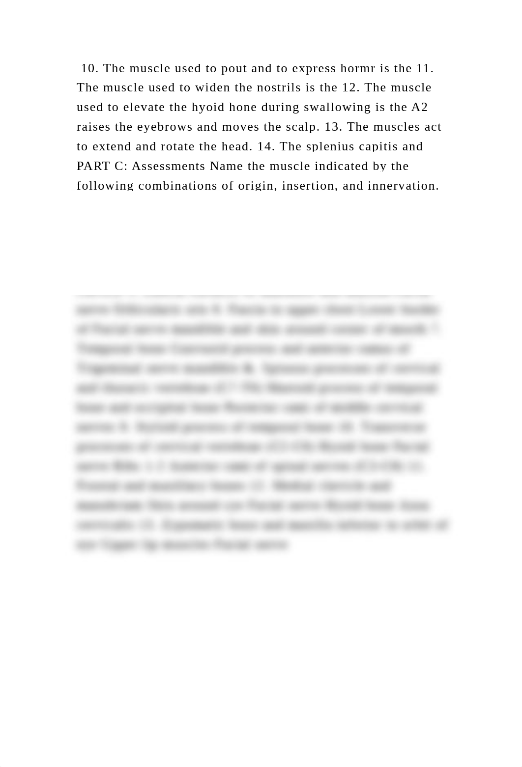 10. The muscle used to pout and to express hormr is the 11. The muscl.docx_d3kx0qkvdkt_page2