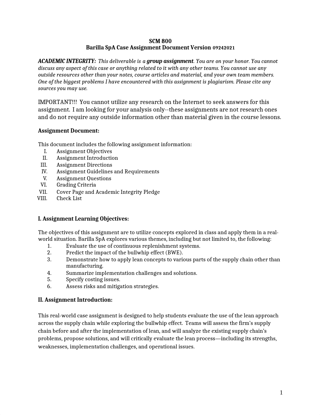 SCM 800 Barilla SpA Case Assignment_October 2021_NAA Final SpA Version 09242021_2094930368.doc_d3kyvye52yx_page1