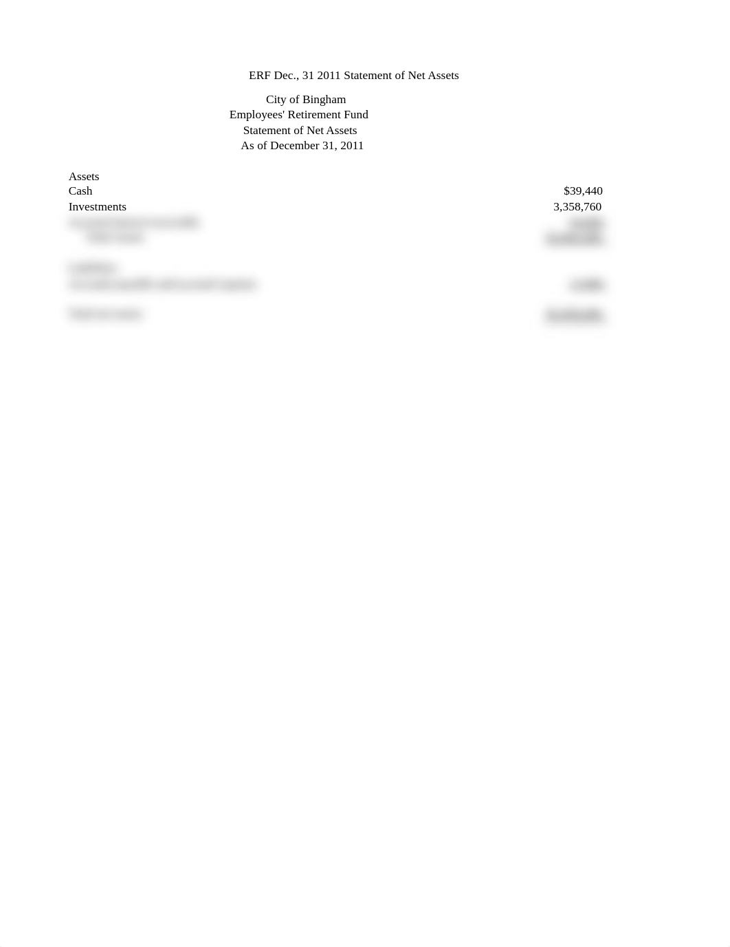 ERF Dec., 31 2011 Statement of Net Assets_d3l237l1sf3_page1