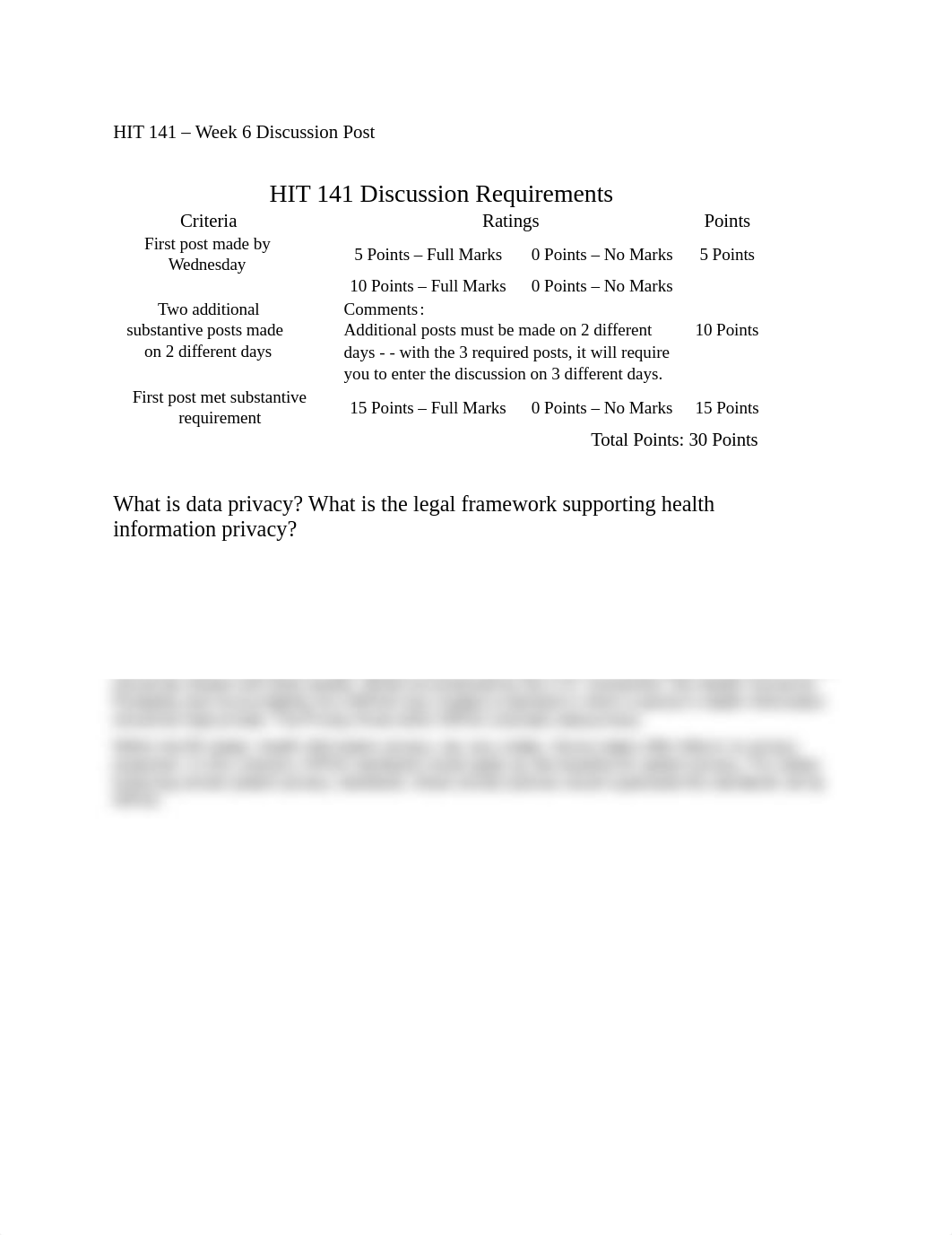 HIT 141 - Discussion Post - Week 5.docx_d3l8k2vkuwy_page1