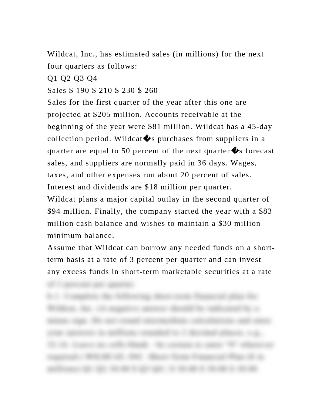 Wildcat, Inc., has estimated sales (in millions) for the next four q.docx_d3laq51mchk_page2