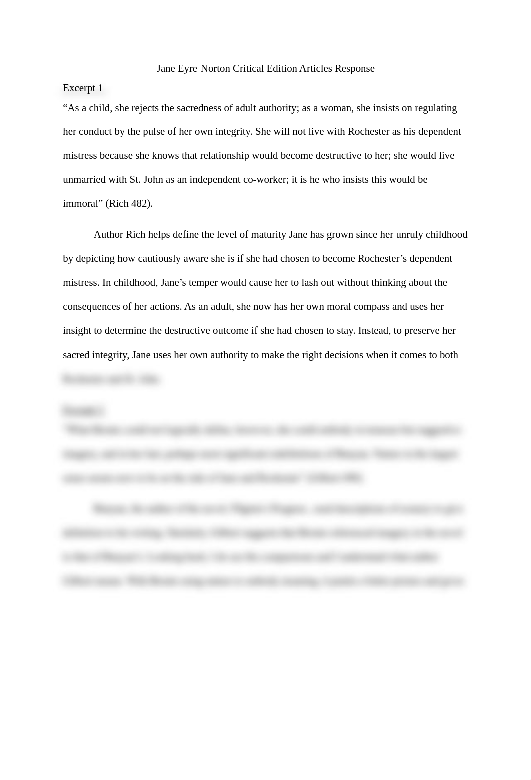 Jane Eyre Norton Critical Edition Articles Response.docx_d3larhvk8ow_page1