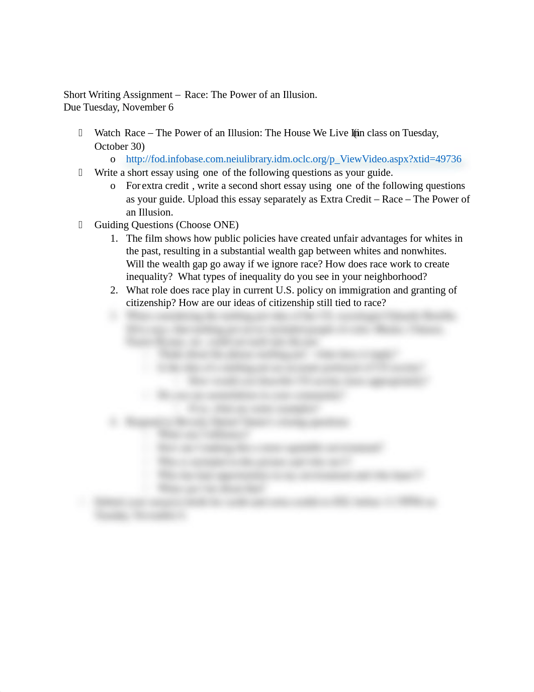 Short Writing Assignment - Race The Power of an Illusion.docx_d3lb2yralxq_page1