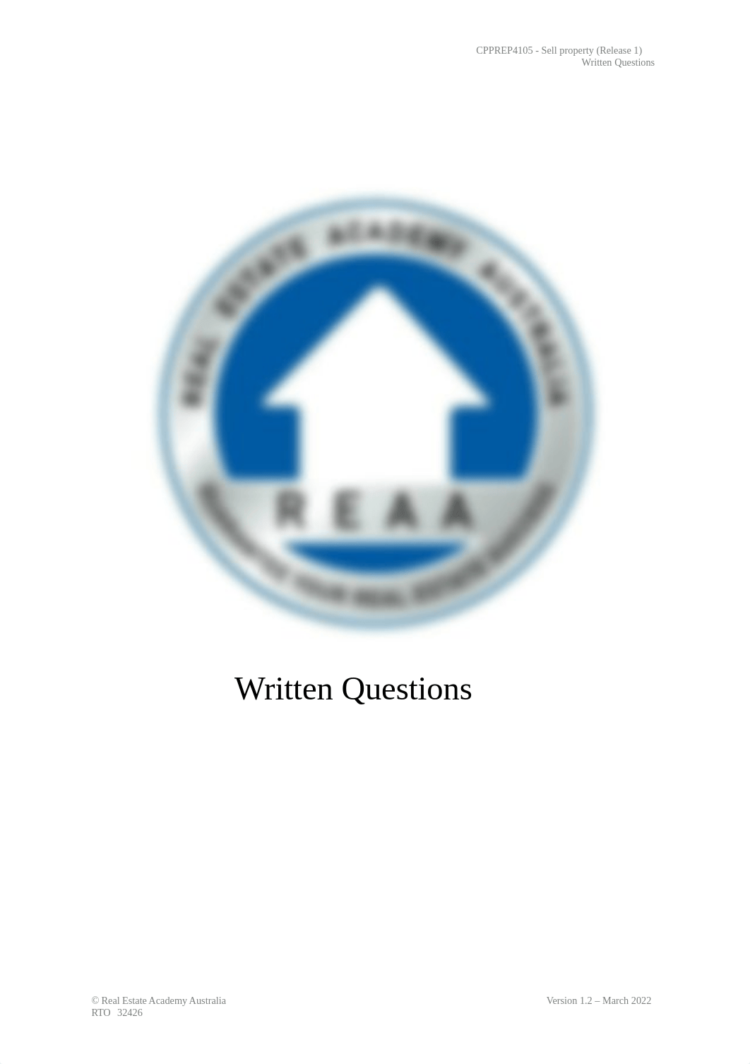 REAA - CPPREP4105 - Written Questions v1.2.docx_d3levgwrh2c_page1