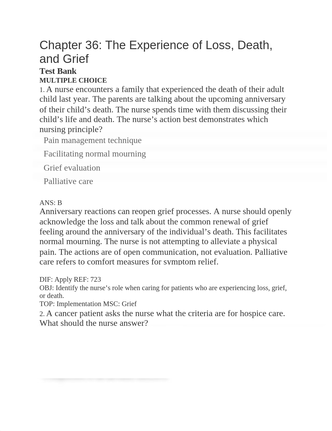 Chapter 36 The Experience of Loss Death and Grief .docx_d3lo1ktz156_page1