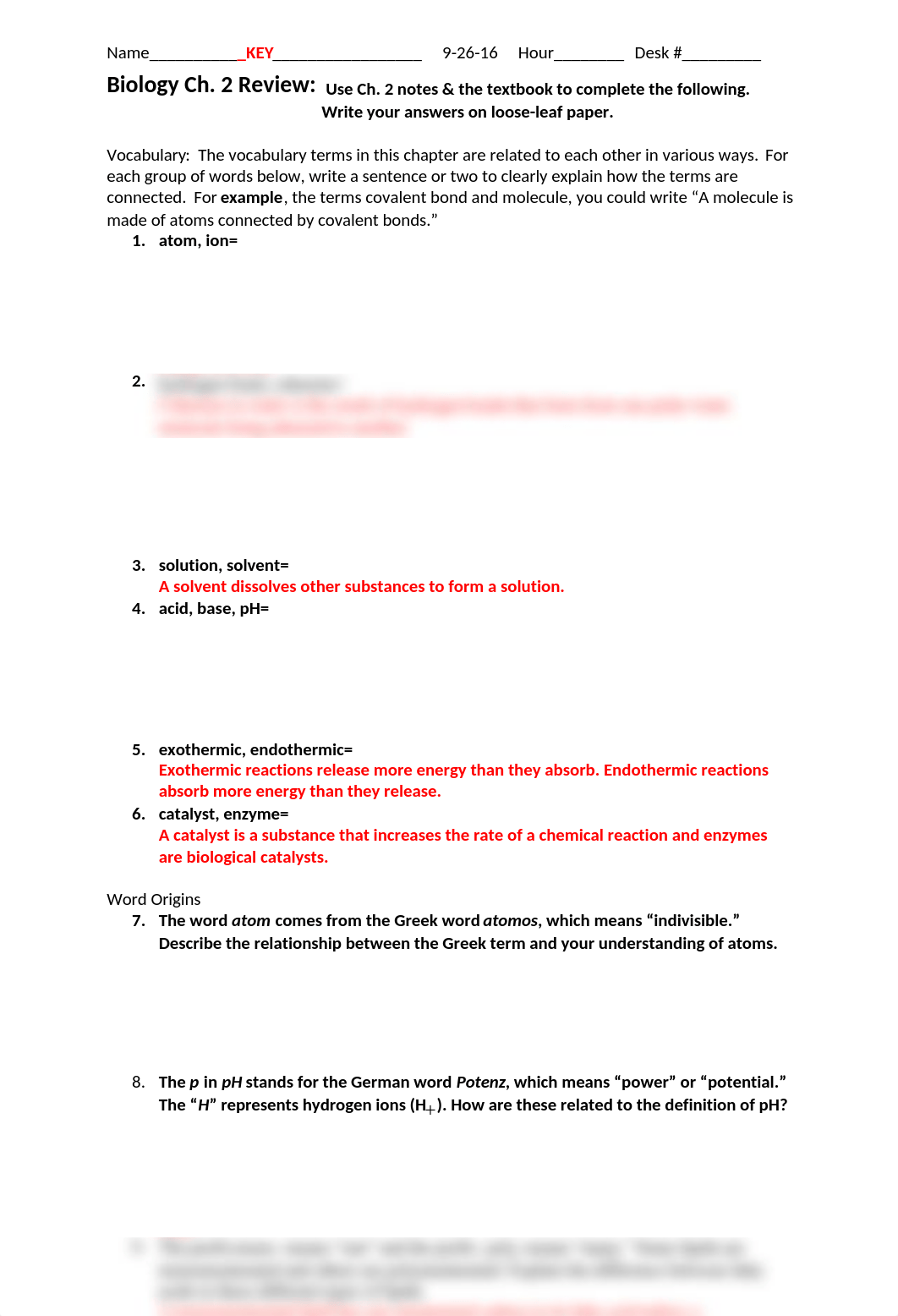 Biology Ch. 2 Review Questions KEY_d3lvyfvjrci_page1