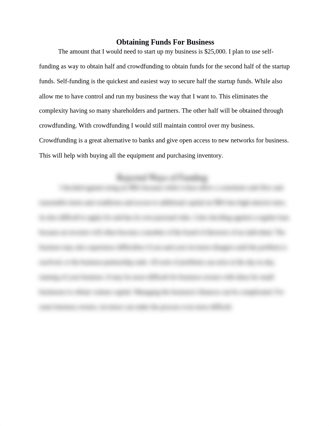 Week 7 Assignment - Obtaining Startup Funds.docx_d3m0ugws7ek_page2