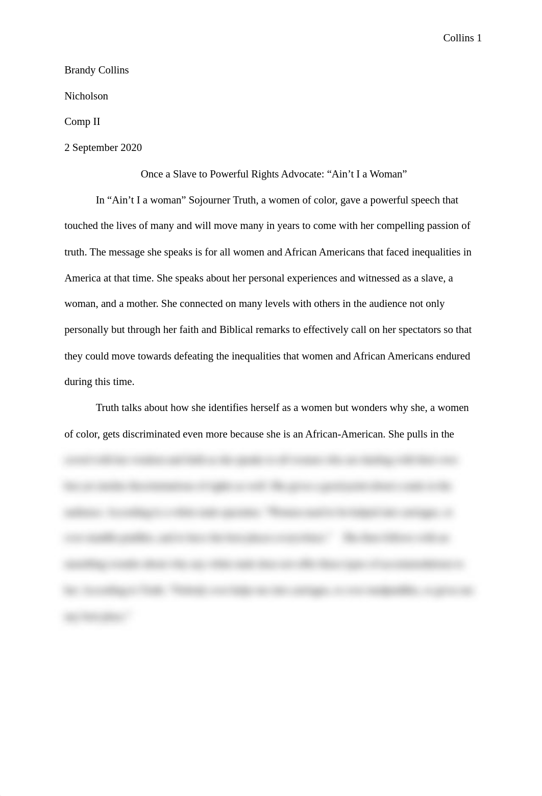 Literary Analysis Essay Aint I a Women Comp 2.docx_d3m0zyy11hx_page1