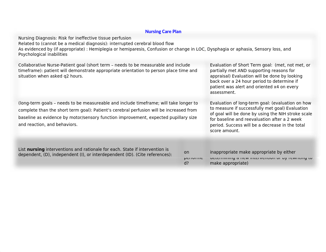 Nursing Care Plan - Ischemic Stroke.docx_d3m5kp8644b_page1