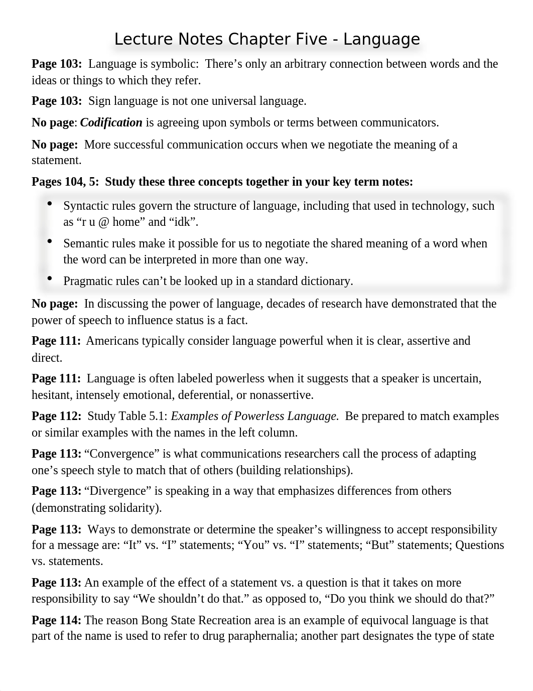 Oral Interpersonal Comm-LECTURE NOTES-Chs 5 6 & 7-14th Ed.docx_d3m9c14ev44_page1