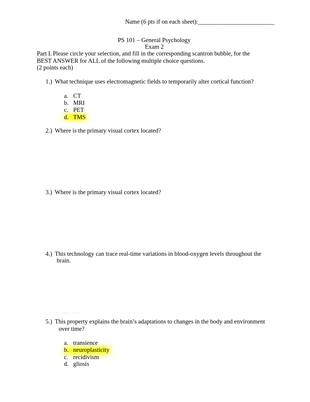 PS 101 EXAM 2 WORMWOOD.docx_d3mesl6zad3_page1