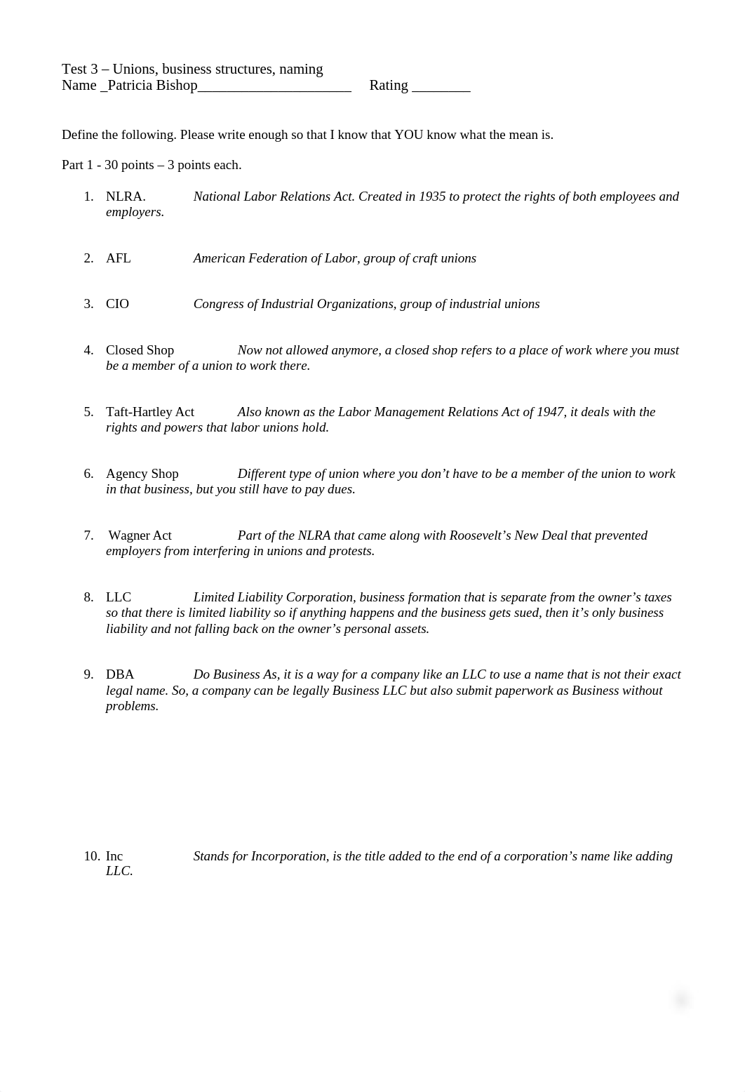 Test 2 - unions, business structures.docx_d3mfgdpvp5k_page1