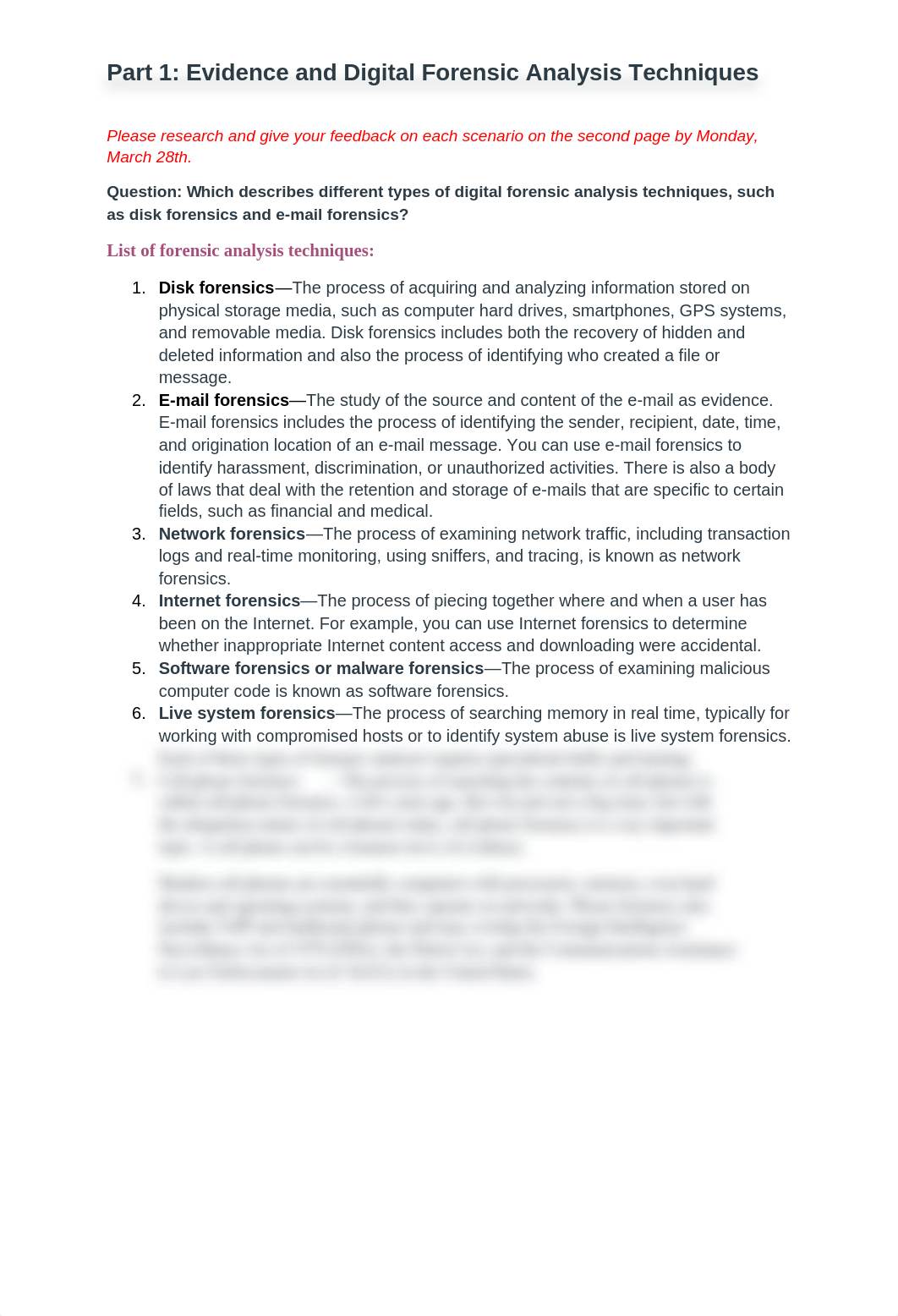 ITSA 242 Part 1_ Evidence and Digital Forensic Analysis Techniques (1).docx_d3mfzzhdm6k_page1