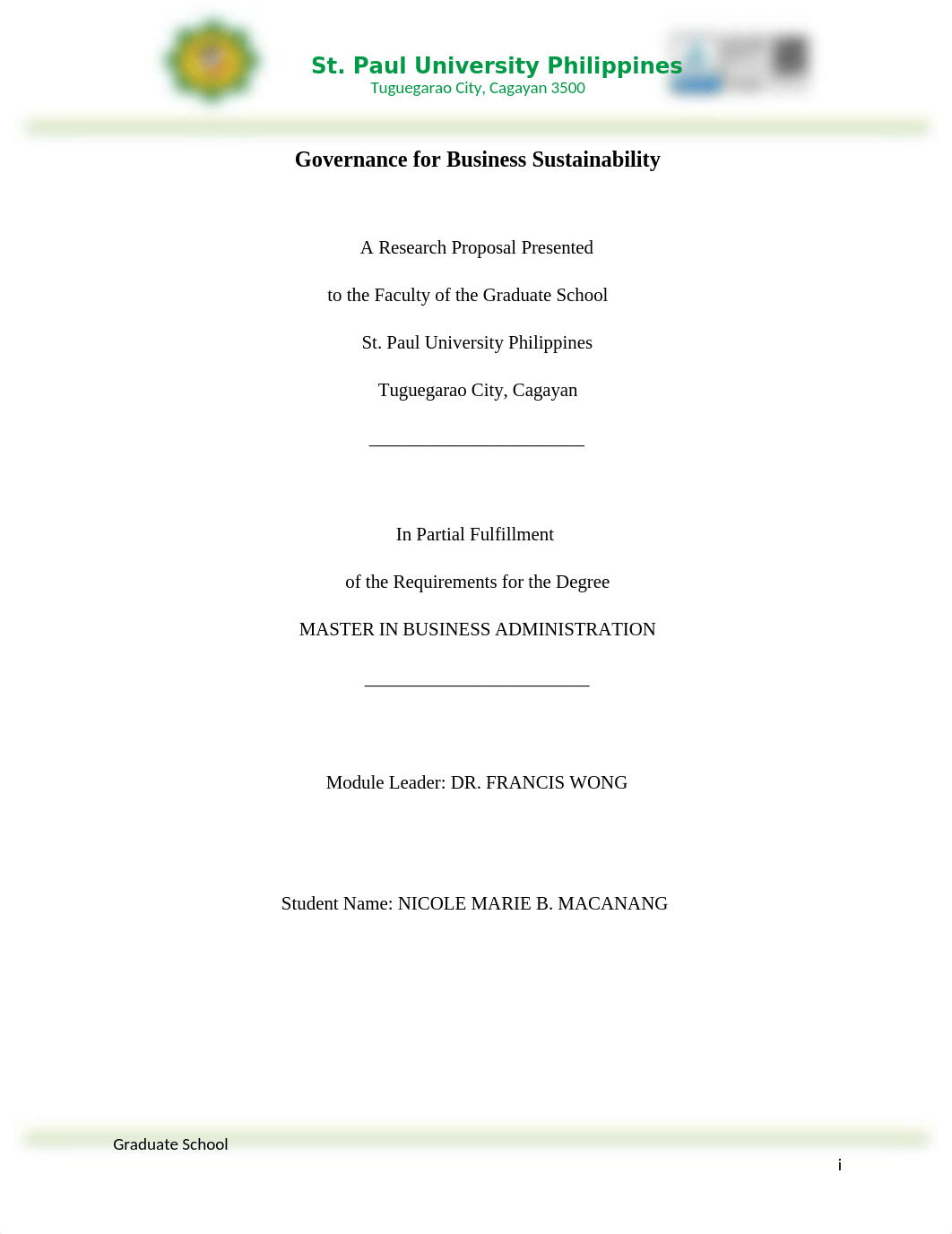 Governance for Business Sustainability - Macanang Nicole Marie B.docx_d3n3u05rlx5_page1