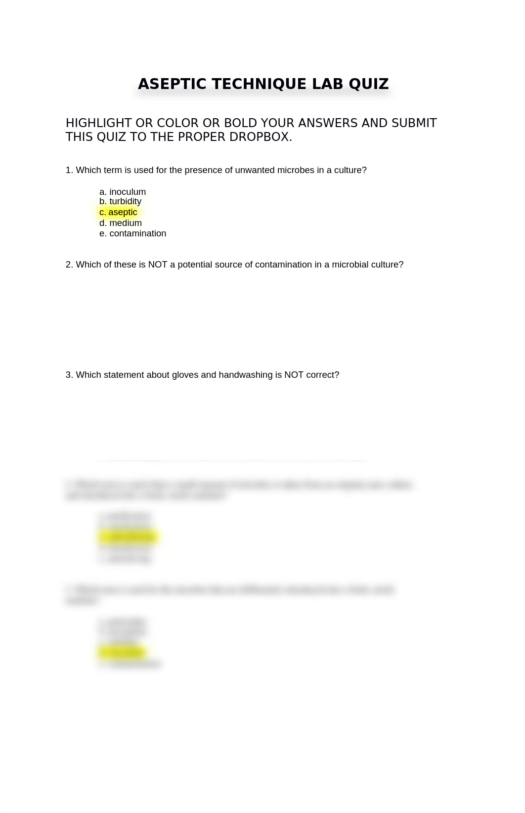 Aseptic Technique QUIZ.docx_d3n8sludhj8_page1