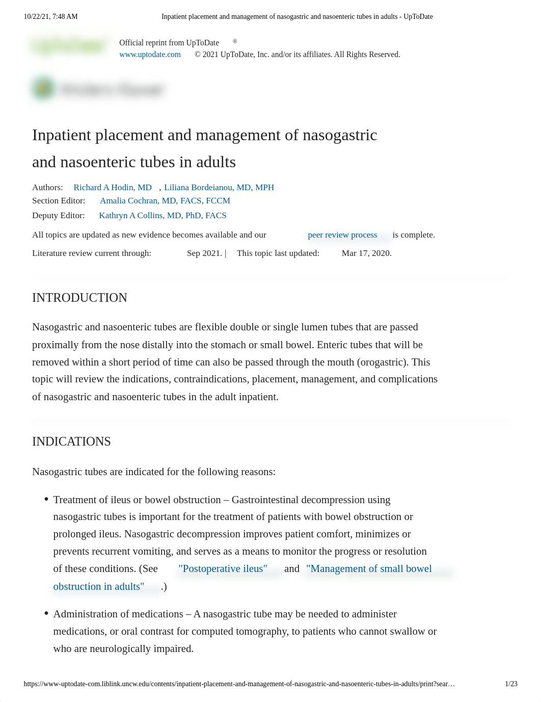 Inpatient placement and management of nasogastric and nasoenteric tubes in adults - UpToDate.pdf_d3nafrzwukf_page1