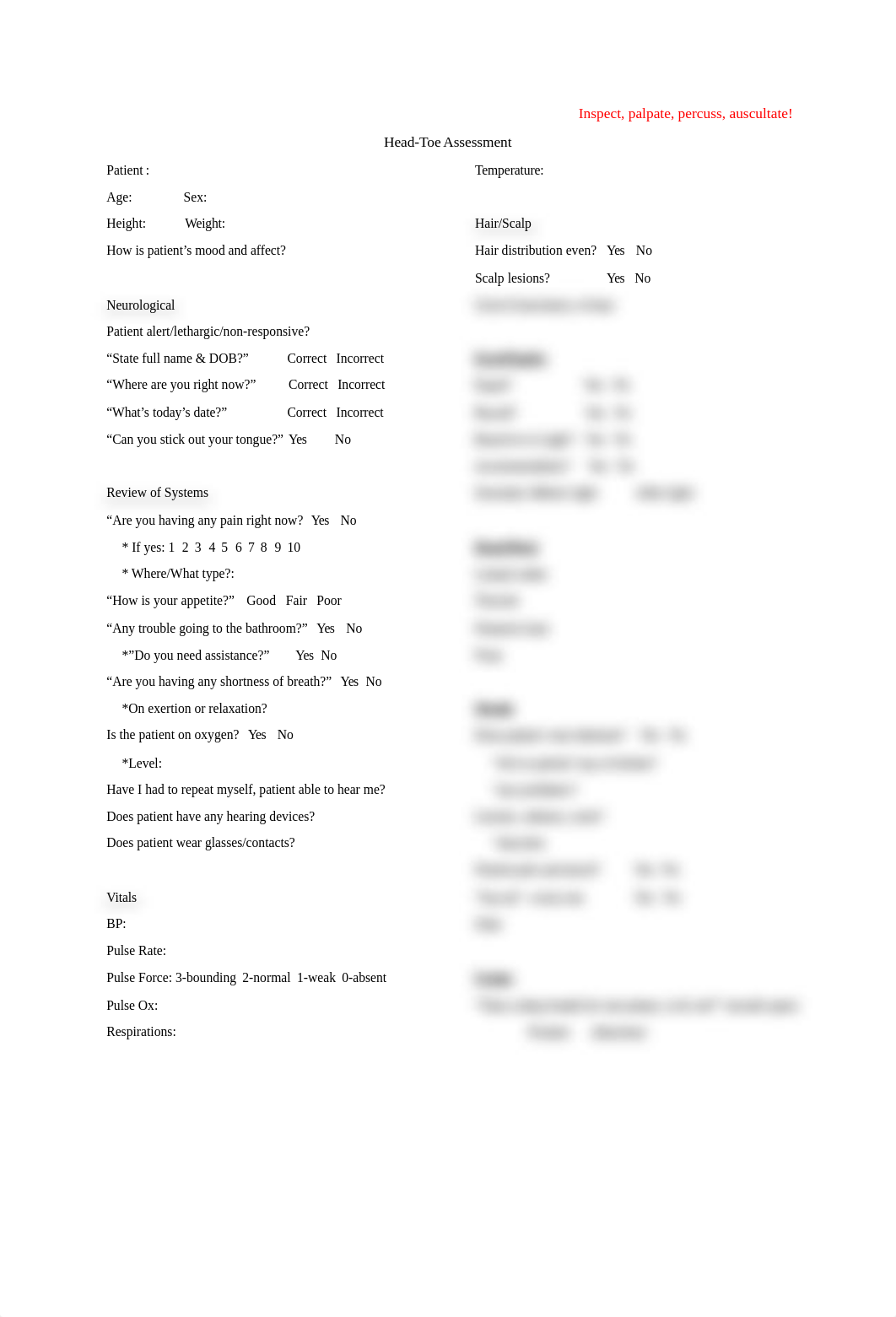 Head-Toe Assessment cheat sheet.docx_d3ni26l3y1m_page1