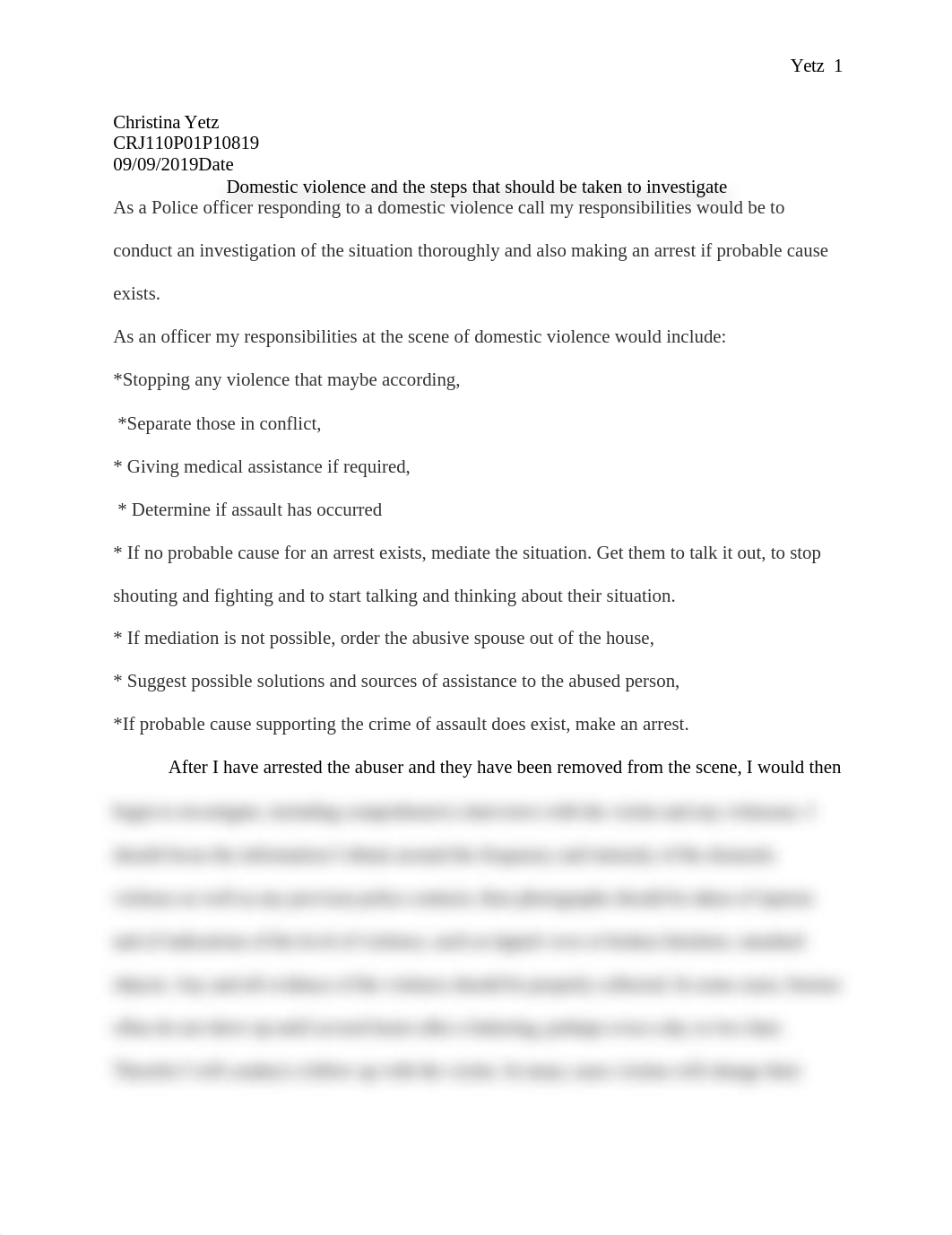 Domestic violence and the steps that should be taken to investigate.docx_d3nikz9sbae_page1