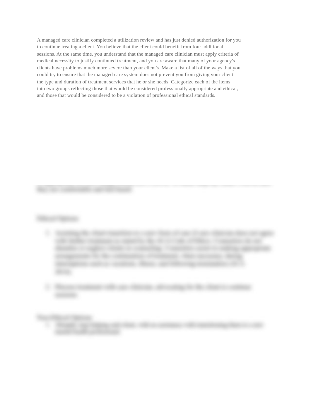 A managed care clinician completed a utilization review and has just denied authorization for you to_d3nnm4zhb5t_page1