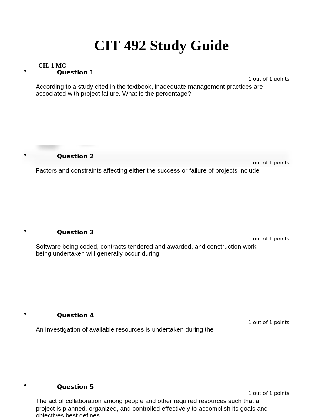 CIT 492 Study Guide.docx_d3o6985rvng_page1