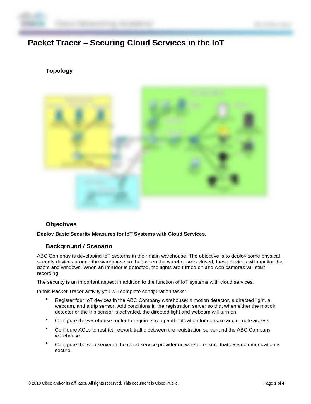 4.2.3.3 Packet Tracer - Securing Cloud Services in the IoT.docx_d3omqm31gem_page1