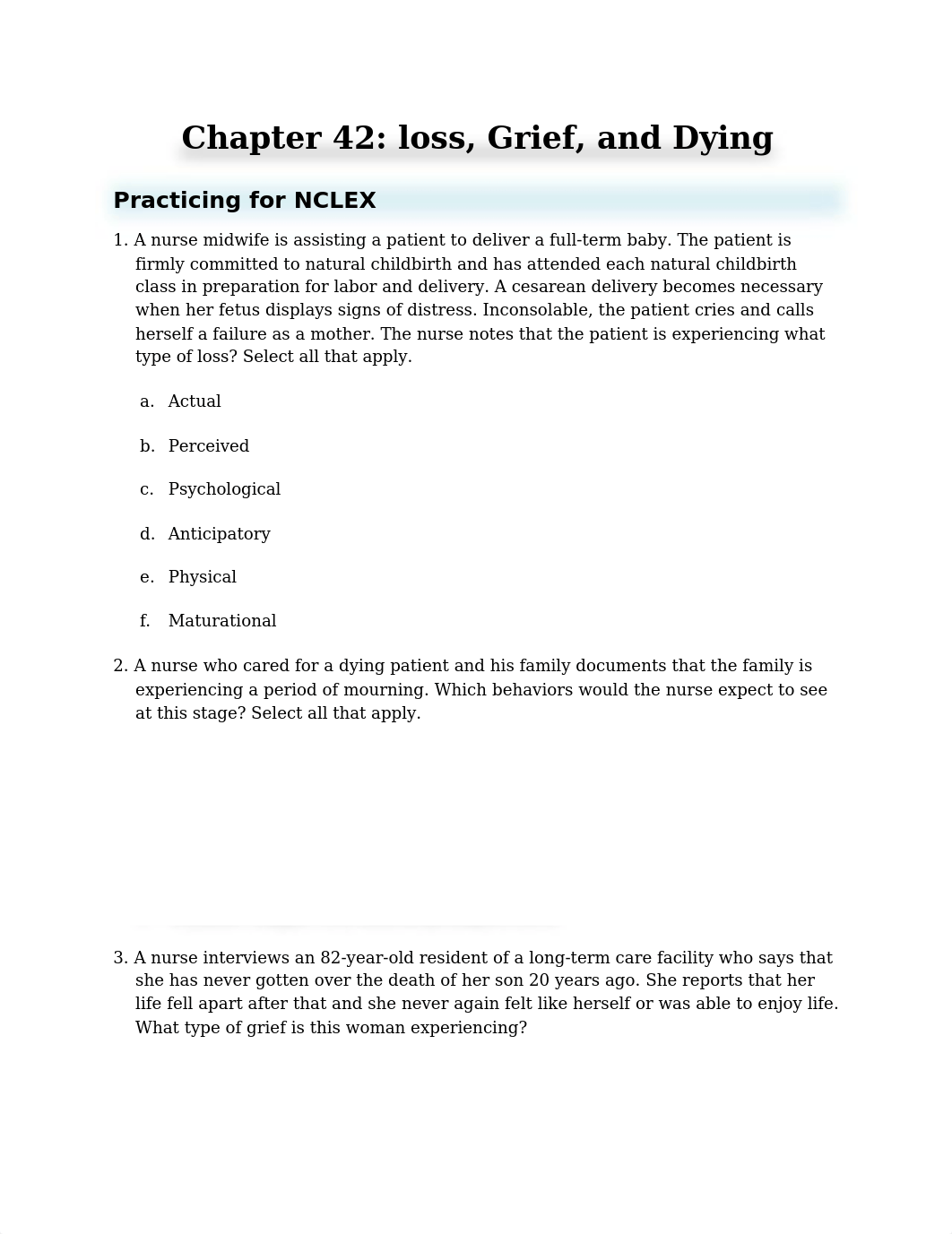 Chapter 42 nclex prep questions.docx_d3or6fb0swf_page1