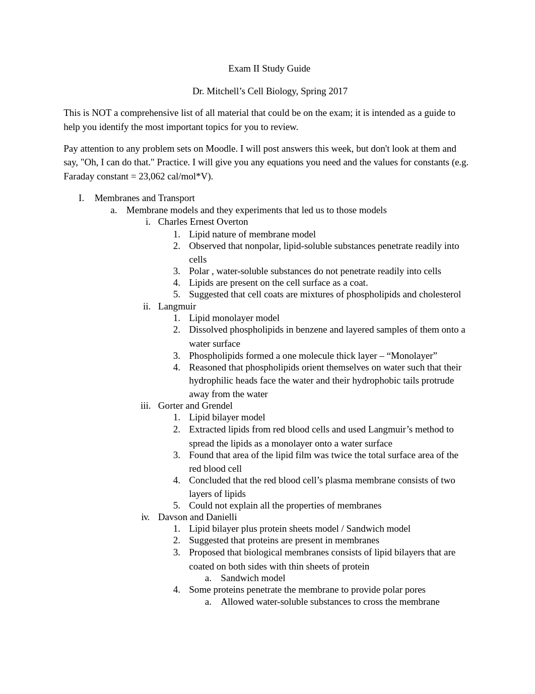 Exam II Study Guide_d3or8es4qm9_page1