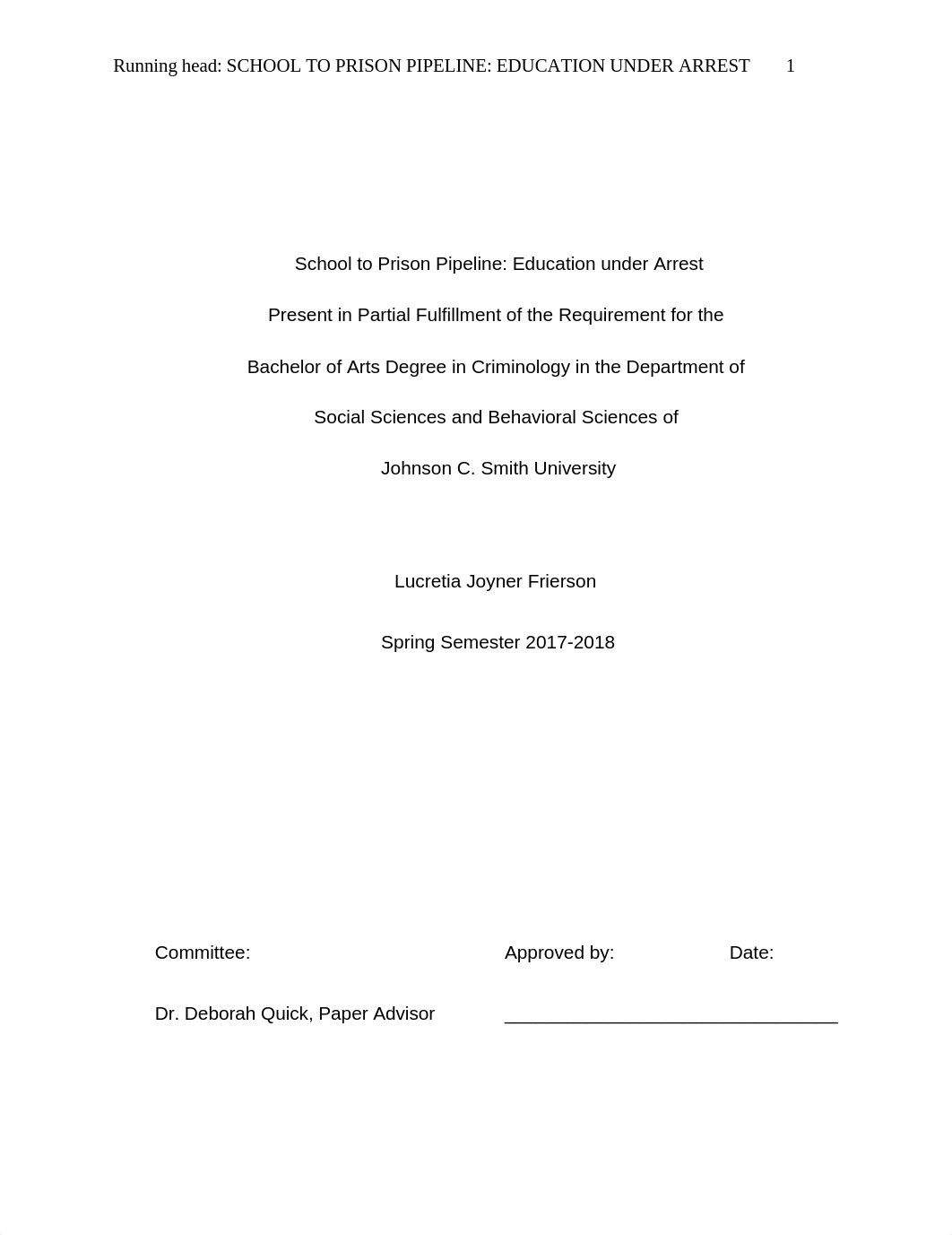 SIP_School to Prison Pipeline_Education Under Arrest Revised.doc_d3oro9u0nv7_page1