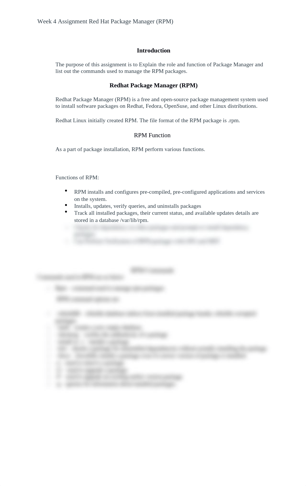 Week 4 - Assignment - Red Hat Package Manager (RPM).docx_d3owxbwieoh_page3