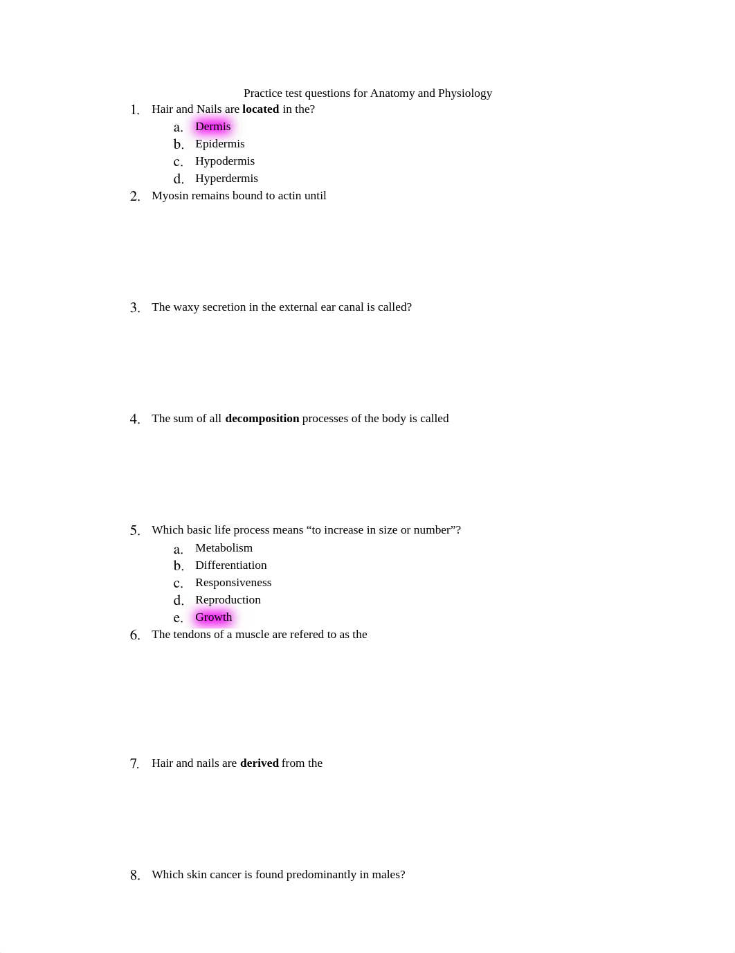 Practice test 1 questions for Anatomy and Physiology_d3p6f1cccbs_page1