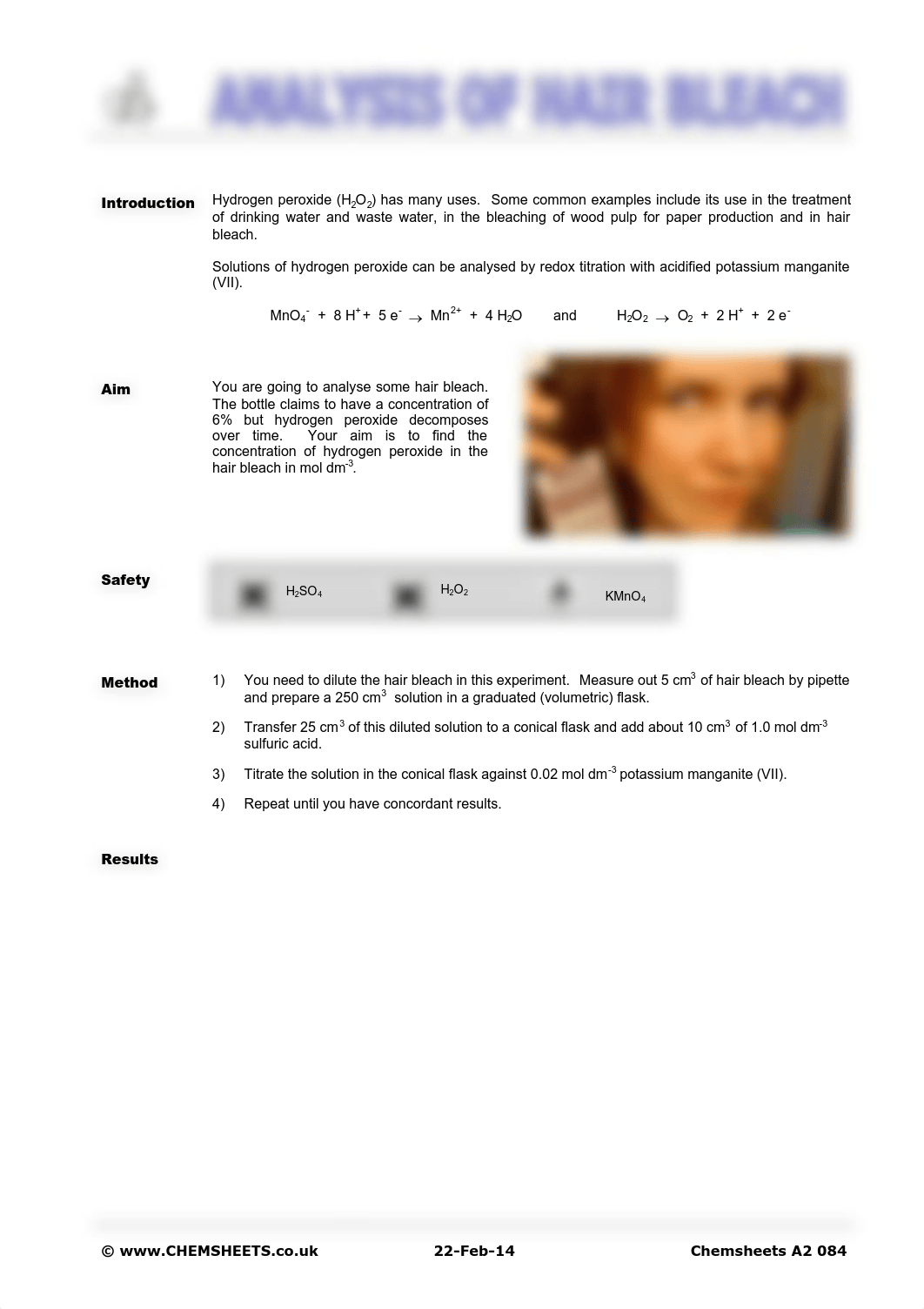 SR14 PRAC_ Analysis of hair bleach.pdf_d3pcxxpvkyk_page1