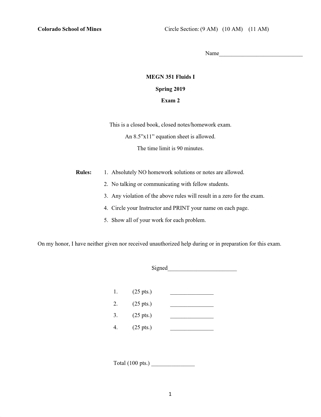 MEGN 351 Exam 2 SP19.pdf_d3pl1baxr26_page1