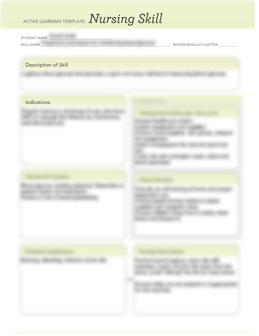 Diabetes - Nursing Skill - SIM.pdf_d3pmv44o2p6_page1