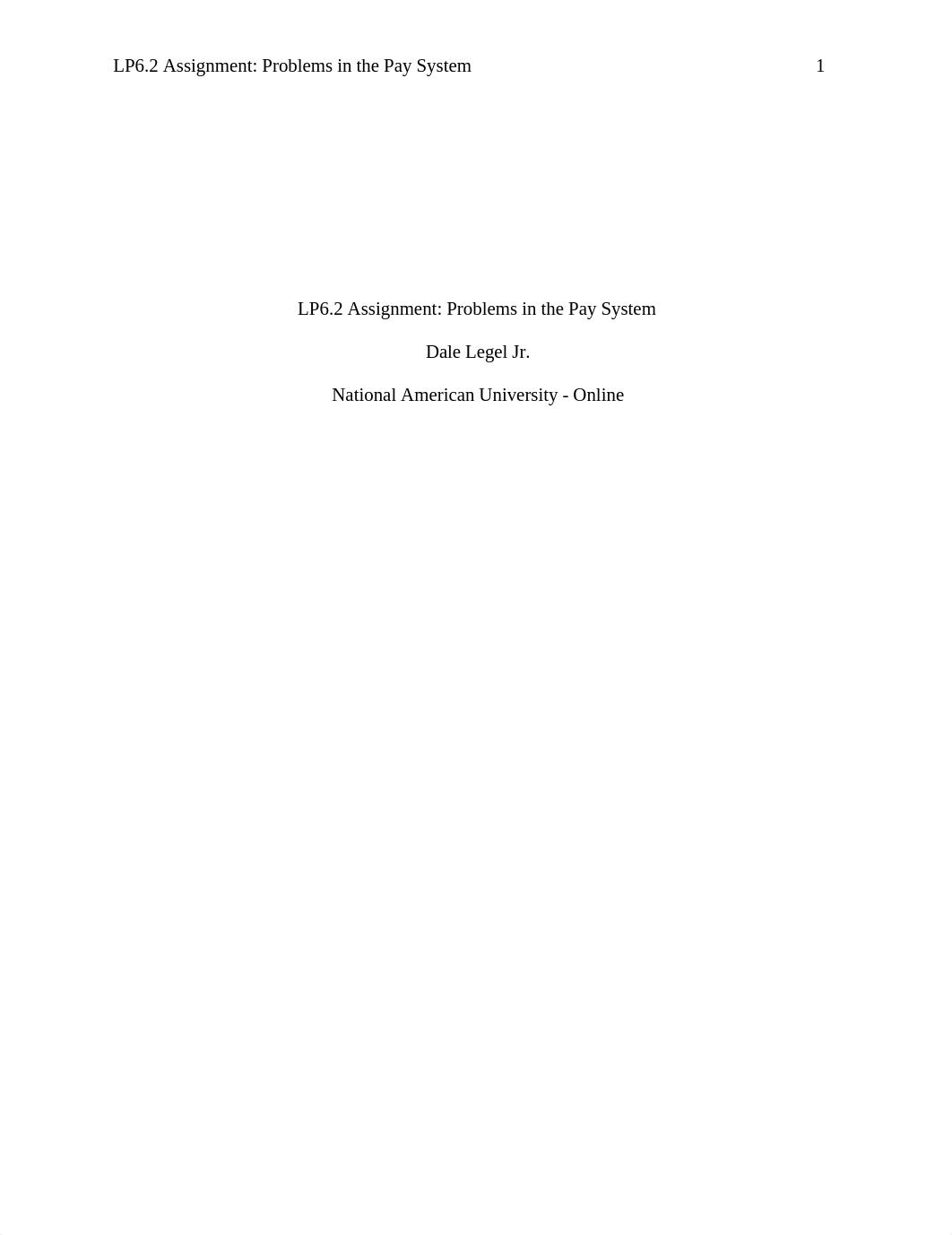 LP6.2 Assignment Problems in the Pay System.docx_d3pp8stk79e_page1