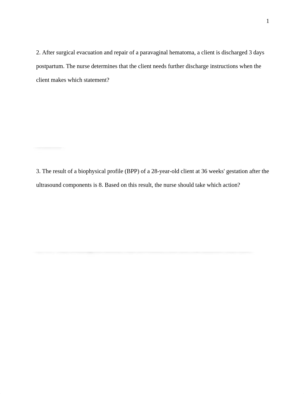 Maternity Sanders Review Exam #1.docx_d3pu2gmd409_page1