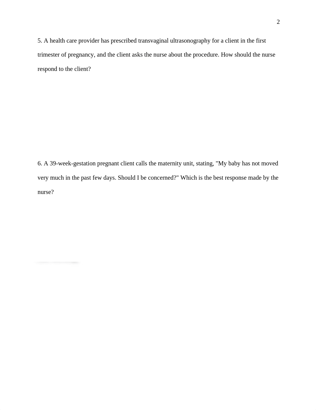 Maternity Sanders Review Exam #1.docx_d3pu2gmd409_page2