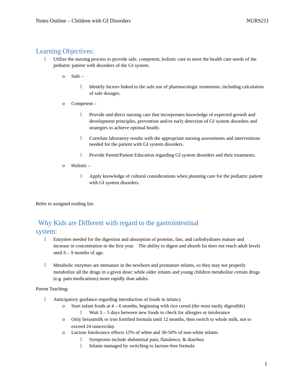 Care for children with GI Disorders.docx_d3pzyiasd3s_page1