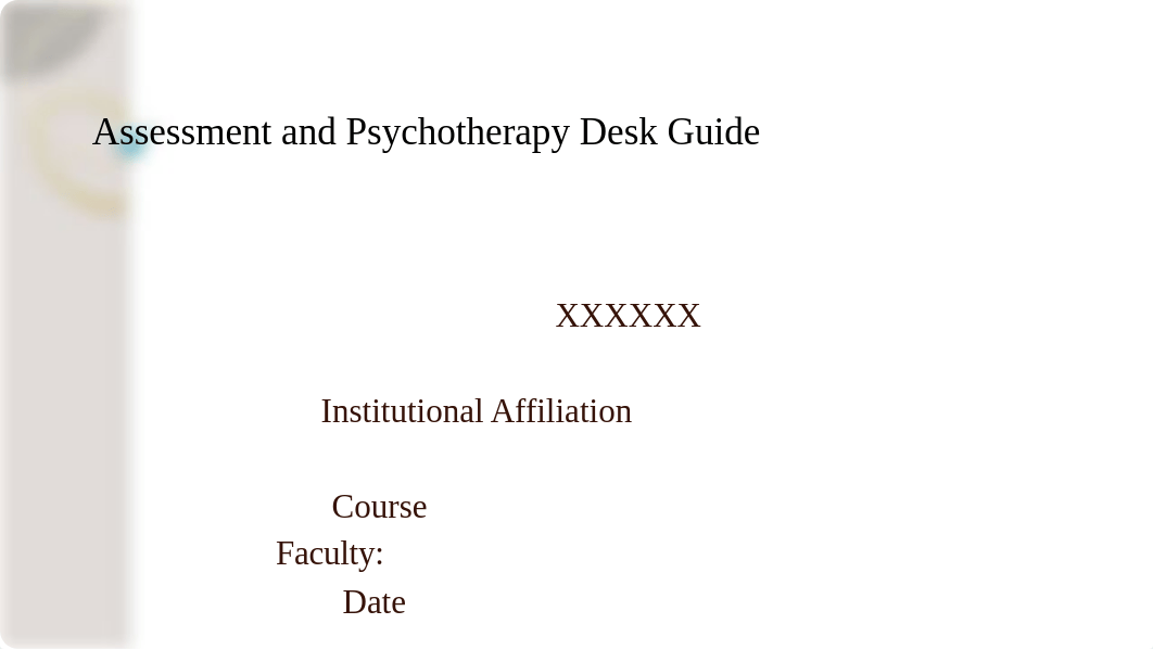 Assessment and Psychotherapy Desk Guide.pptx_d3q08sr6fxv_page1