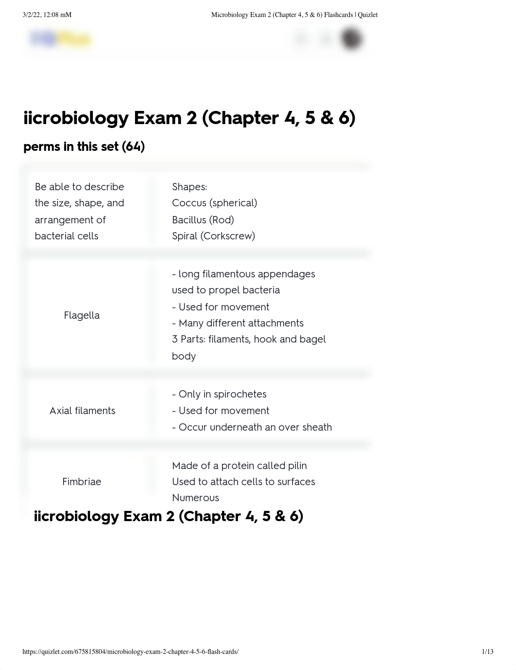 Microbiology Exam 2 (Chapter 4, 5 & 6) Flashcards _ Quizlet.pdf_d3q2z36cq1r_page1