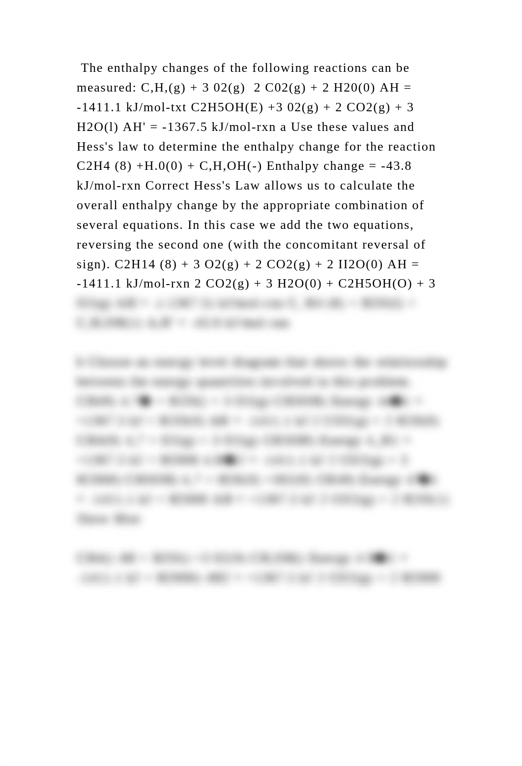 The enthalpy changes of the following reactions can be measured C,H,.docx_d3q36y7lghv_page1