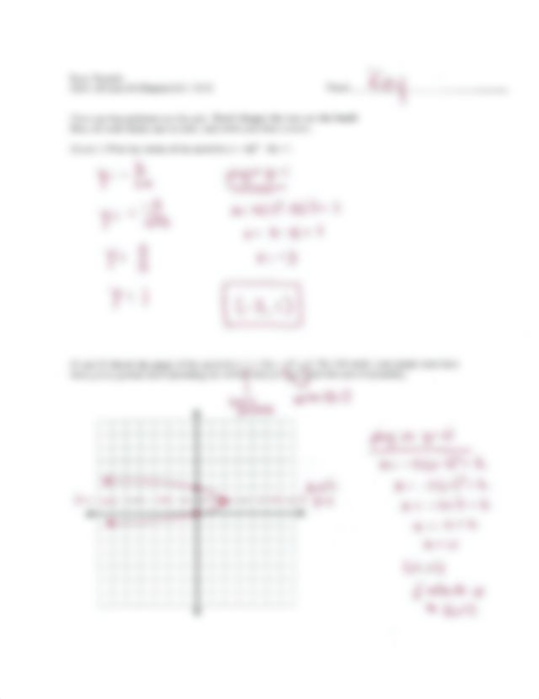 Math 125 Quiz 10 Key On Intermediate Algebra_d3q3a6khh0f_page1