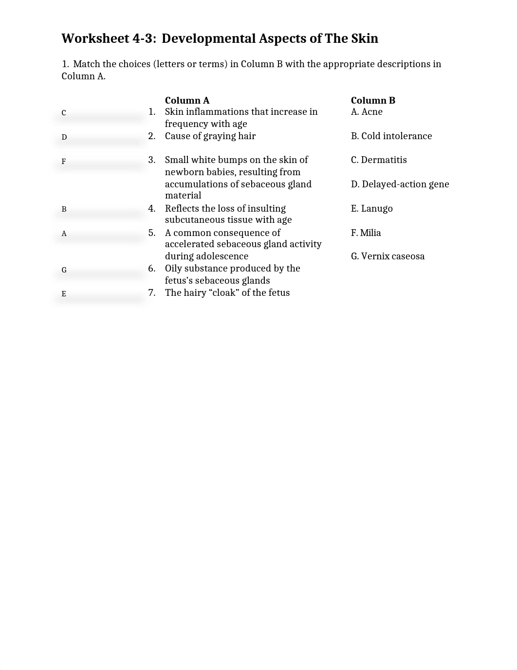 Worksheet 4-3 - Developmental Aspect of The Skin.docx_d3q794ab3kf_page1