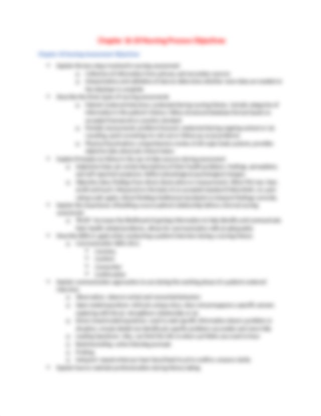 Ch16 -20 Nursing Process Objectives.docx_d3q80z159s4_page1