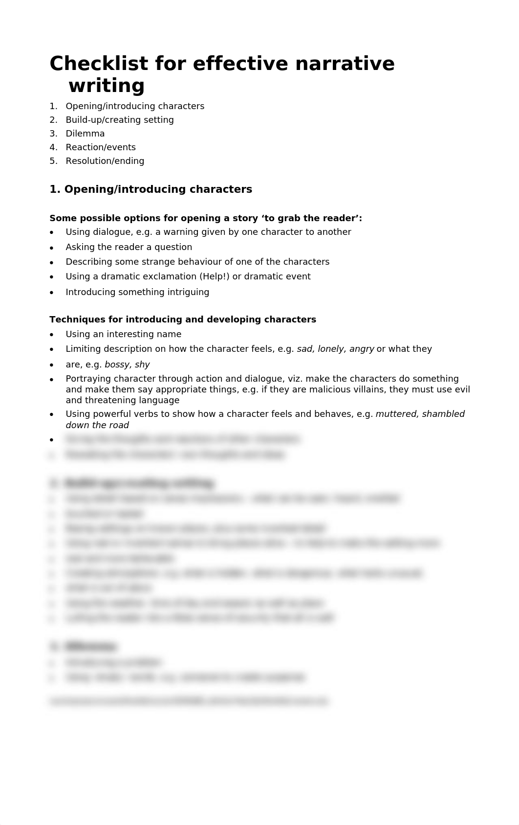 Checklist_for_effective_narrative_writing_d3q8bl5s42j_page1